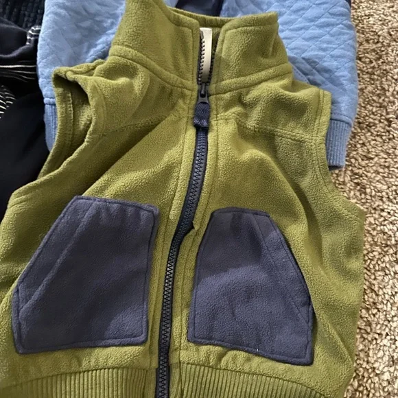 Baby Boy 6 month Sweater and Jacket Bundle 6 Pieces - Picture 3 of 4